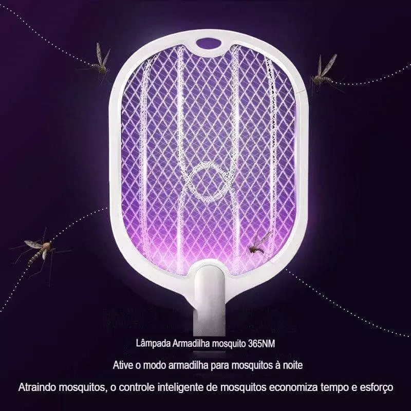 Armadilha elétrica para mosquitos 3 em 1