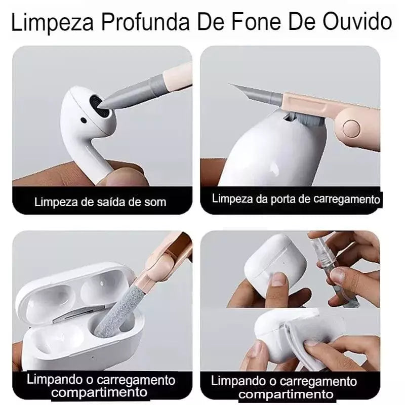 CleanPro® - Conjunto de Limpeza Eletrônica 7 em 1