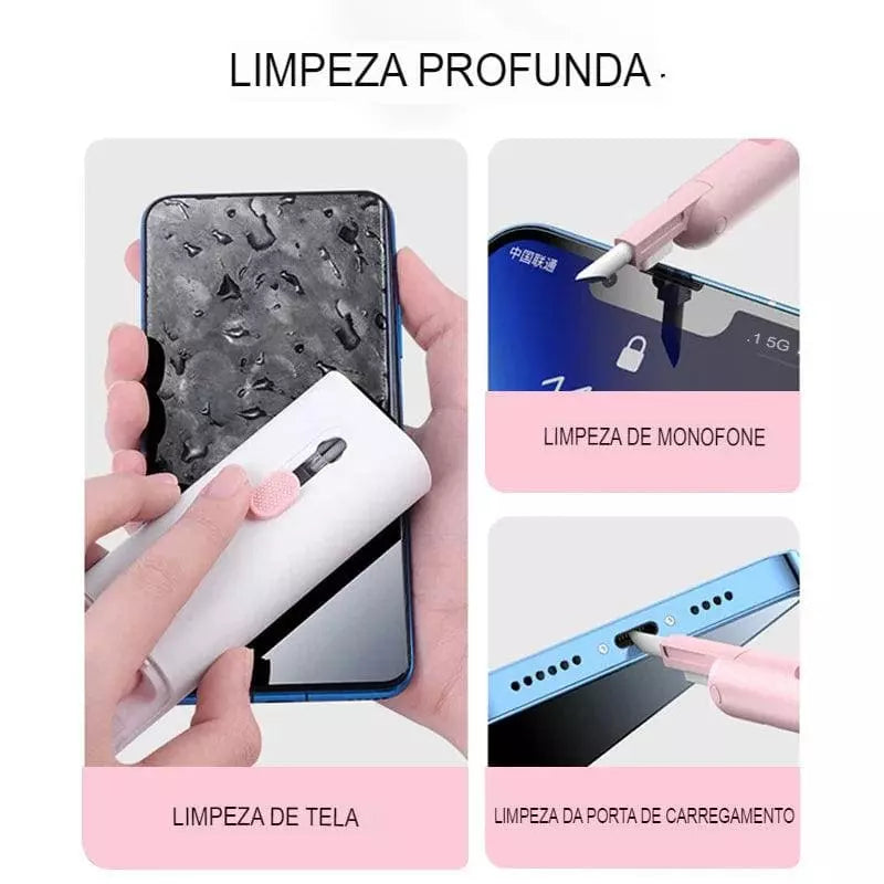 CleanPro® - Conjunto de Limpeza Eletrônica 7 em 1