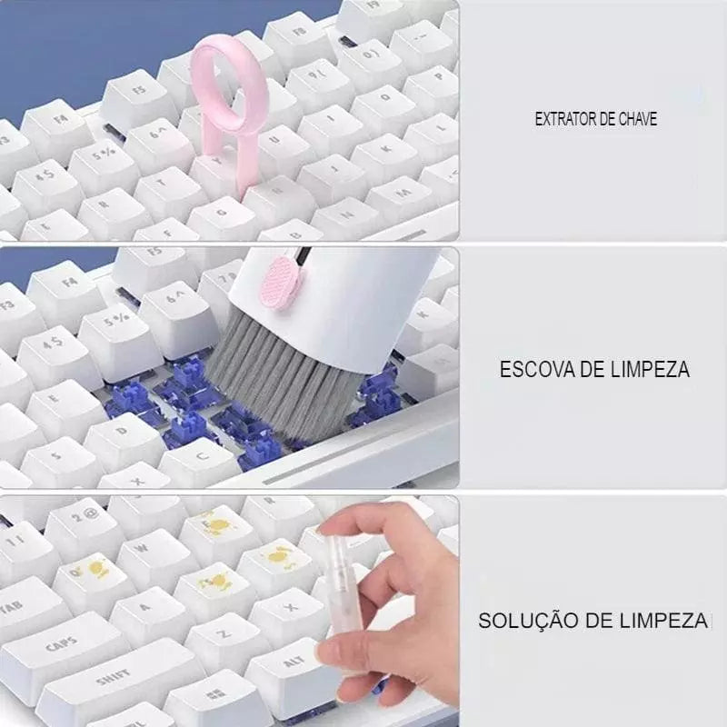 CleanPro® - Conjunto de Limpeza Eletrônica 7 em 1